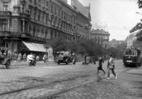 1929. Nagykörút-Rákóczi kereszteződés, a mai Blaha Lujza tér